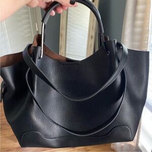 Sondra Roberts Black Leather Tote
NWOT! Black
